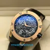 RM Watch Pilot Watch Popular Watch RM033 RG Watch Men's Series RM033 RG Automatisk mekanisk Watch Rose Gold Hollow 45.70mm