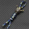 Paracord Paracord White Brass Brass Joker Knife Beads Outdoors DIY Tools EDCLanyard Pendants Key Rings Accessories