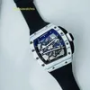 RM Watch Racing Watch Sports Watch RM61-01 Machine Changed to White NTPT Luxury Chronograph Timepiece