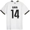 Va len cias cfサッカージャージーhombres camisetas de futbol men kids kit valen cias football shirts 2024 camiseta vcf hugo duro duro gaya musah hugo chemise