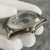Cassa dell'orologio in acciaio inossidabile con vetro zaffiro a movimento costante stile ostrica da 39 mm con fondo denso, adatta per movimento NH35/36