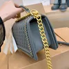 Hochwertige Vintage-Tasche mit gewebtem Metallgriff für Damen, Designer-Tasche für Jungen und Mädchen, Kalbsleder, Gold-Hardware, Kette, Dekoration, Tragetasche, Luxus-Geldbörse, Cross-Body-Schulterhandtasche