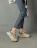 Fashion Echtes 183 Schuhe Marke Casual Leder Frauen Sneakers Lace Up Atmungsaktive Plattform Flache Damen Farbe Passenden