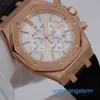 Berühmte AP-Armbanduhr Epic Royal Oak Time 26320OR Herrenuhr, 18 Karat Roségold, automatische mechanische Sportuhr, weltberühmte Luxusuhr, komplettes Set mit einem Durchmesser von 41 mm