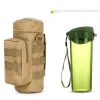 Bags Tactical Molle Water Bottle Bag Portable Lantern Pouch Holder Military Hanging Bottle Pouch for Outdoor Camping Hiking Fishing