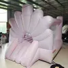 6x8ft white Purple Bouncy House PVC Inflatable bouncy castle Indoor kids Bouncers Children Jump Area And Slidewith blower free air shipping