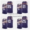 Maillot de basket-ball personnalisé Devin Booker Saben Lee David Rodd Udoka Azubuike Nassir Little Josh Okogie Phoenixs Suns hommes Kevin''Durant 2024 Icon''Edition taille XS-XXL