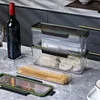 Bouteilles de stockage en plastique, récipient hermétique pour pâtes, conservation des aliments, boîte transparente translucide pour nouilles, grande capacité
