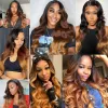 Bundels Cranberry-haar Ombre Braziliaans Body Wave Weefbundels van echt haar 3 pcs T1B/4/30 Blond Ombre Bundels van echt haar 100% Remy-haar