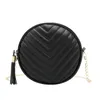 Shoulder Bags Women's Bag Handbags Circle Circular Retro Vintage Mini Fashion Design Crossbody Metal Chain Tassel Pendant