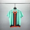 23SS Mens Designers Tracksuit Set Luxury Classic Fashion Hawaiian Shirts Tracksuits Pineapple Print Shorts Shirt Short Sleeve Suit #044