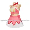 Cosplay trajes de anime magi madoka magica role play kaname madoka vem vestido conjunto completo menina mágica mini uniforme setc24321