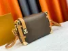 Dames box clutch bag Luxe tote handtas pochette nano Man Designer portemonnee portemonnee schouder crossbody Leren tassen