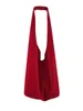 Messenger Bags 2020 Nieuwe Estelle Wang Retro Hobos Grote Capaciteit Flanel Messenger Bags Mode Rode Fluwelen Doek Handtas Sling Bags voor WomenL2403
