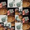 Other Fashion Accessories Jade A Ice Seed Floating Flower Buddha Pendant Female Maitreya Male Big Belly Laughing Drop Delivery Otzzh