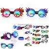 Ski Goggles Florata Men Women Welding Gothic Steampunk Cosplay Antique Spikes Vintage Glasses Eyewear Drop Delivery Sports Outdoor O Dheyj