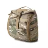 Bags Tactical Helmet Bag Holder MOLLE System Quick Release Buckle Secure Fasten Strap Handbag For FAST BJ PJ MH Military Helmet