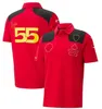 2024 Sainz Leclerc Schumacher Vettel football F1 Formule 1 maillot de l'équipe nationale de rugby Jerseys hommes à domicile polos uniformes 2023