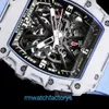 RM Watch Pilot Watch Popular Watch RM35-03 White NTPT Men's Fashion Leisure Business Sports Machinery RM3503 Watch