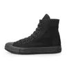 Casual Schuhe 2024 Stil Leinwand High Top Innen Zipper Plattform Stiefel Atmungsaktive Wohnungen Turnschuhe frauen