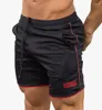 Herenshorts Modemerk Heren Sportscholen Fitness Zomer Bodybuilding Korte broek Knielengte Strand Elastische taille