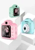 X2 Kids Mini Camera Kids Tears Toys for Baby Gifts Hight Hight Digital Camera 1080p Projection Video اطلاق النار 1810587