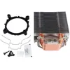 Lepels Fanless CPU Koeler 12 Cm Fan 6 Koperen Heatpipes Cooling Radiator Voor LGA 1150/1151/1155/1156/1366/775/2011 AMD