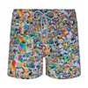 Vilebre Herenshorts Bermuda Pantaloncini Boardshorts HEREN ZWEMSHORTS TORTUES MULTICOLORES Trunks Heren Surfkleding Bermuda's Strand Korte Turtles Zomer 89621