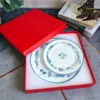 Designer Dishes Set Bone China High-end Tableware Western Plate 10 Inch Flat Plate and 8 Inch Shallow Plate Hotel Club F-L
