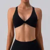 Lu Align Align Lu citron Sexy croix nouveau dos femmes soutiens-gorge nus entraînement sous-vêtements de Sport Fiess vêtements actifs Yoga Gym brassière siere 2024 Gym