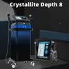 New Arrival Crystallite Depth 8 Wrinkle Removal Gold RF Fractional Microneedling Machine for Acne Treatment