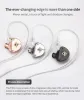 Słuchawki Najnowsze Auglamour F300 Eardhone Light 10 mm biologiczna kompozytowa przepona HiFi dynamiczne słuchawki przewodowe metaliniarne wkładki douszne z
