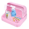 Kitchen Storage Bottle Baby Box Nursing Organizer Container Cutlery Drying Rack Feeding Dinnerware Tableware Dust Supplies