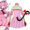 cosplay Costumes d'anime Tokyo Meow Comics Minto Aiza jeu de rôle robe rose vert menthe Momomiya Ichigo jeu de rôle menthe Aiza vêtements Anime rôle PlayC24321