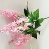 Fiori decorativi Decorazioni per la casa di nozze Giacinto Lavanda 5 teste di forchette Giacinti