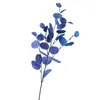 Decorative Flowers Feature El Decoration Plastic Simulated Eucalyptus Leaf Plant