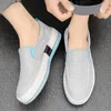 Casual Schoenen Parzival 2024 Mannen Sneakers Zomer Lage Loafers Visser Luie Slip-On Doek Mannen