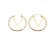 18K Gold Plated Luxury Designer Stud Double Letter Earring Famous Women Classic Fashion Style Earring Wedding Party Jewerlry 20Mixed