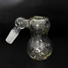 Burner Pipes 14mm 18mm Male and Female Clear Skull Glass Pipe Mini Pipe Oil Burner Pyrex Clear Glass Smoking Pipes SW101