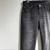 Mäns jeans 2024SS High Street Vintage tvättade avslappnade mångsidiga byxor Sweatpants Streetwear Pants Techwear kläder kläder