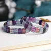 Bangle JoursNeige Fluorite Natural Stone Bracelet Original Hand Row Colorful Fashion Bracelets For Women Men Jewelry