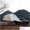 Tendas e abrigos Tenda Camper Tail Cam Sunshade Carro À Prova D 'Água Shed Drop Entrega Esportes Ao Ar Livre Camping Caminhadas OTHG3