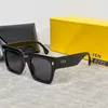Oversize zonnebrillen Designer zonnebrillen voor dames heren Doorschijnend vierkant frame Luxe brievenbril Gepolariseerde zonnebril Goggle Reizen Outdoor brillen UV400