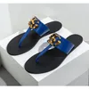 Pantoufles de créateurs G G String Flip Flop Marque Femmes Diapositives Nouvelles Sandales Plage Intérieur Extérieur Slide Plat Slassic Somen Chaussures Sandales d'été Femmes Slide Sandal 36-42