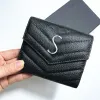 key pouch luxurys Designer envelope Women Purse key wallets Leather passport fashion Purses cardholder wallet