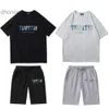 Trapstar Tracksuit Short Tshirt Set Designer Mens Shorts and Unisex Overshirt Cotton Sports Woman t Shirt Street Men Trendy Vintage