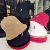 Kangols Designer Ball Caps Kangaroo BERMUDA BUCKET HAT Towel Material Fisherman Hat Mens and Womens Fashion Dome Bowl