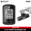 أجهزة الكمبيوتر XOSS G/G2 GPS BIKE COMPUTER WIRELICY CYCLING SPEENTER SPEENT BIKE MTB مضاد للماء ANT+ CATENCE SPEED COMPUTER