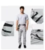 Spodnie męskie Pracuj spodnie Mężczyźni Konstrukcja Multi Pockets Summer cienki odłączany ładunek elektryka mechaniczna praca