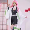 Cosplay Anime Costumes Bilibili Anime Demon Kanroji Mitsuri odgrywanie ról kimono No Yaiba do jednolitej peruki Kimono Costumec24321